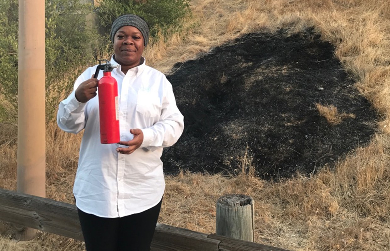 Charioteer Driver Fire Extinguisher